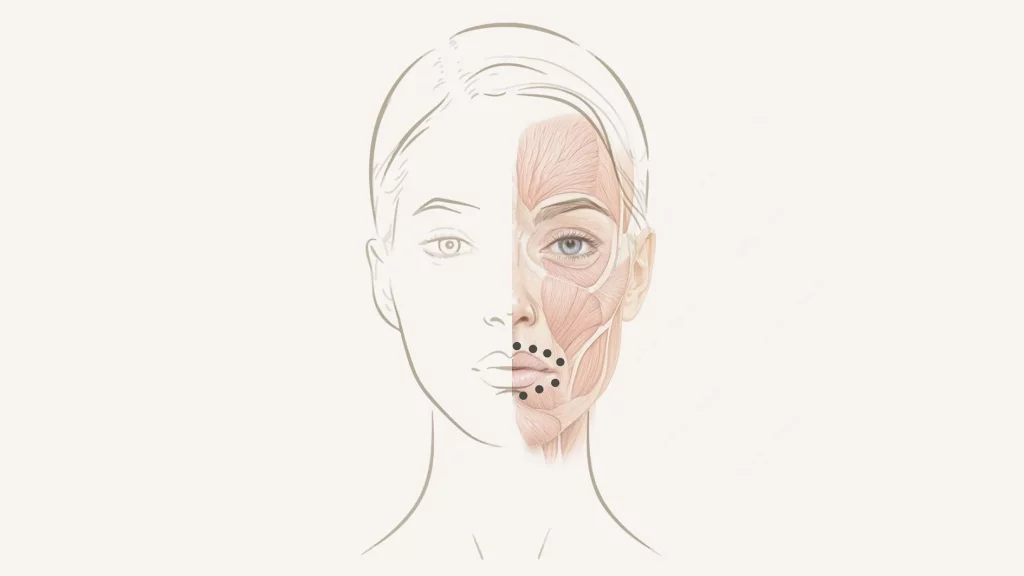 Injektionsschema perioral